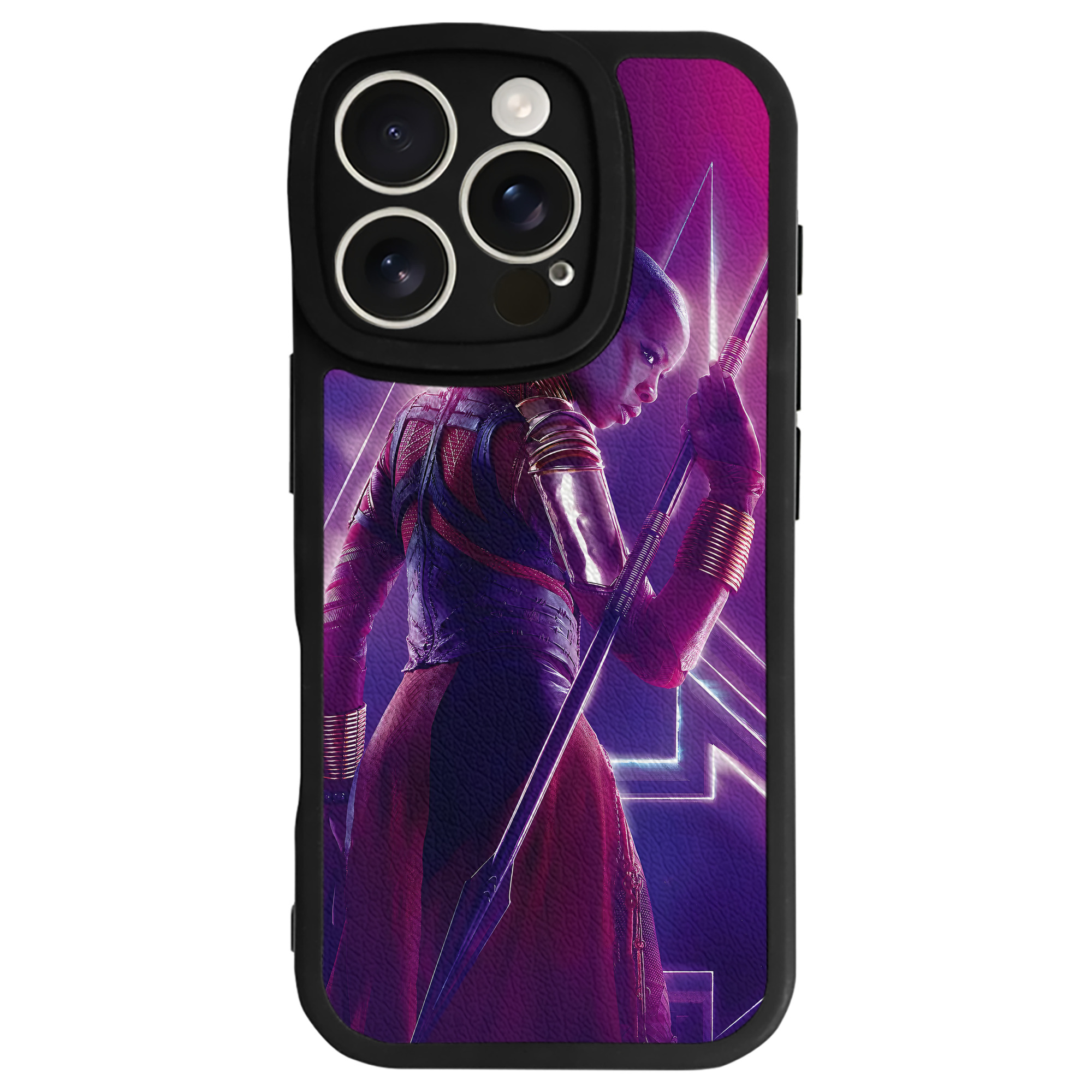 （画像用） アベンジャーズ The Avengers 【iPhone 16シリーズ対応】シリコンスマホケース（レザー調） 材質：シリコン